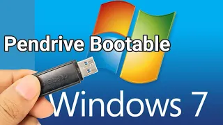 How to create bootable pendrive for Windows 7 in bangla | How to make bootable Pendrive windows 7