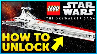 How to UNLOCK the VENATOR in Lego Star Wars The Skywalker Saga! Capital Ships Tutorial
