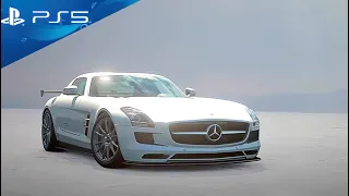 Gran Turismo 7 (PS5) Mercedes SLS AMG - Car Customization w/ Exhaust Sounds Gameplay