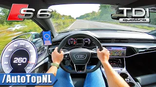 2021 AUDI S6 | TOP SPEED on AUTOBAHN [NO SPEED LIMIT] by AutoTopNL