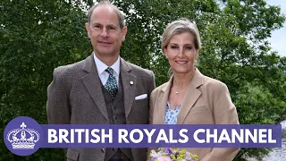 Prince Edward and Sophie Visit Moray in Scotland | British Royals