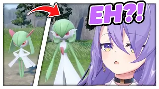 Moona is speechless when her male pokemon turn into a beauty