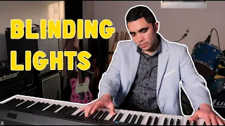 The Weeknd- "Blinding Lights" Rock Piano Cover by Chris Aggabao