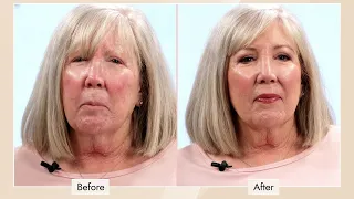 How to Create Eyebrows Without Eyebrows - Unbelievable Trick! | Nikol Johnson | Fierce Aging