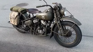 Harley Davidson WLC / WLA 1943!