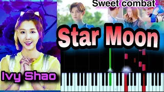 Ivy Shao Star Moon Song on Piano | 邵雨薇 星月 甜蜜暴击 鋼琴 | Star And Moon On Piano