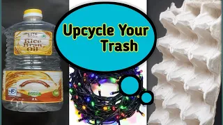Recycle your waste materials / Trash to Treasure Home Decor Ideas / Recycling Projects