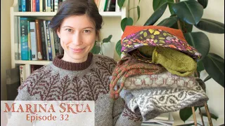 Marina Skua Podcast Ep 32 – Botanically inspired knits, elasticating a bralette, spring garden check