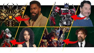 FULL OFFICIAL ROBOT VOICE CAST!! - TRANSFORMERS RISE OF THE BEASTS