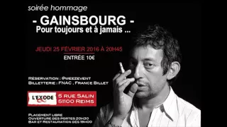 - GAINSBOURG - Pour toujours et à jamais... Initials BB (Live)