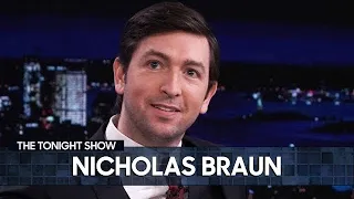 Bradley Cooper Hit Nicholas Braun Up for Succession Spoilers (Extended) | The Tonight Show