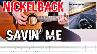 Nickelback - Savin' me - (Acoustic cover + Tab)