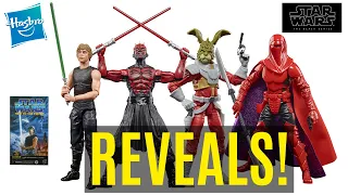 Hasbro Reveal Star Wars The Black Series Figures From Legends Books & Comics! Expanded Universe