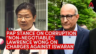 "PAP stance on corruption is non-negotiable": DPM Lawrence Wong on S Iswaran's case