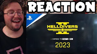 Gor's "Helldivers 2" Announce Trailer REACTION