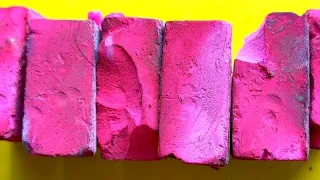 soft Fresh & dyed gymchalk crumbles compilation ASMR | sleep aid