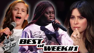 The best performances of Blind Auditions Week #1 | The Voice Kids 2022