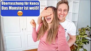 Große Überraschung für Nancy 😍 Das Monster ist weiß! Wohnzimmer Möbel Haus VLOG | Mamiseelen