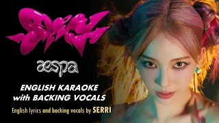 AESPA - SPICY - ENGLISH KARAOKE with BACKING VOCALS