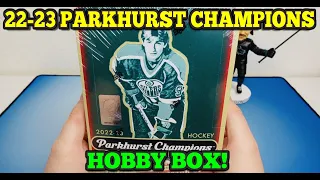 Novinka a podpis?! 😳 2022-23 Upper Deck PARKHURST CHAMPIONS Hobby Box! Hokejové kartičky NHL!