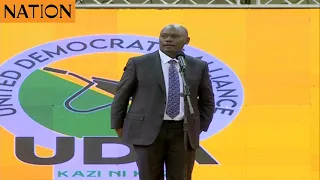 Kabogo's FULL SPEECH at UDA NDC