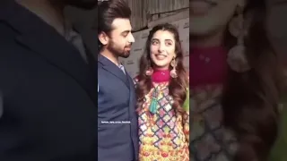 Farhan Saeed and Urwa Hocane in love with each other straight for 33 sec 😘❤️