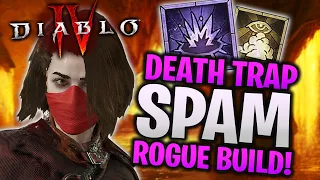 INFINITE DEATH TRAPS! - Endgame Rogue Build Guide (Skills, Aspects and Stats) - Diablo 4