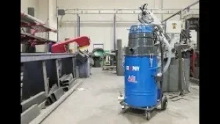 OILVAC 100 for Oil and metal chips | DU-PUY | Industrial Vacuum Cleaner