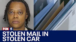 Police find stolen mail in thief's stolen car | FOX 5 News