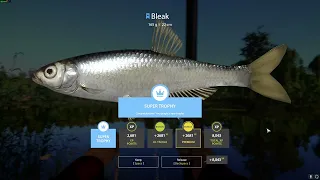 FIRST BLUE TAG ON RUSSIAN FISHING 4 | BLEAK BLUEY AT MOSQUITO LAKE