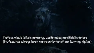 The Lion King 2019 - Be Prepared (Lithuanian) Subs & Trans