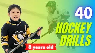 40 Hockey Drills for Kids