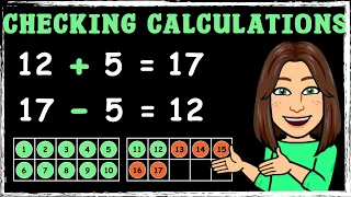 Checking Calculations (Inverse Operation) | Maths with Mrs. B