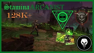 ESO Stamina Arcanist 128k+, Update 39, PS 5