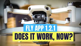 Mavic Mini DJI Fly App Update 1.2.1 for Android & Now iOS