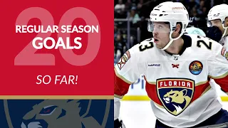 Carter Verhaeghe's First 20 Goals of 22/23 NHL Regular Season