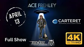 Ace Frehley Shocks Carteret New Jersey Full Show 4K Video April 13, 2024 10,000 Volts
