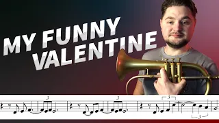 My Funny Valentine Flugelhorn Cover (with Sheet Music)