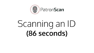 Scanning an ID