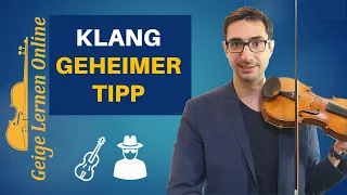 Mit diesem geheimen Tipp wird dein Klang an der Geige deutlich besser (3 Schritte)