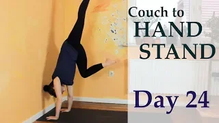 Couch to Handstand | DAY 24 - The kick up | The Art of Handbalancing