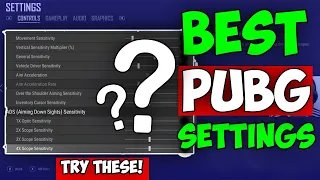 PUBG Console BEST PUBG SETTINGS! ( PUBG GAMEPLAY )