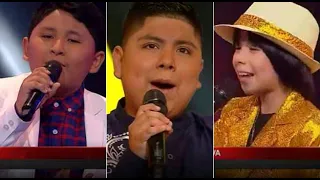 Mathias, Daryan y Ángelo| Nunca voy a olvidarte, Si nos dejan y Amor de mis amores| La Voz Kids Perú