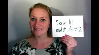 Video 425 Norskprøve A1 A2 skriv til bildet