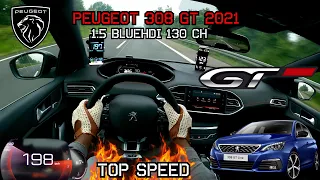 Peugeot 308 GT 2021 | 0-100 km/h Acceleration and TOP SPEED