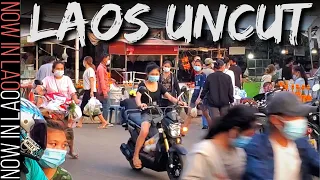 Laos UNCUT | Covid Control at Village markets | Now in Lao