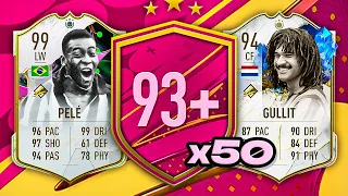50x 93+ ICON PLAYER PICKS! 😲 FIFA 23 Ultimate Team