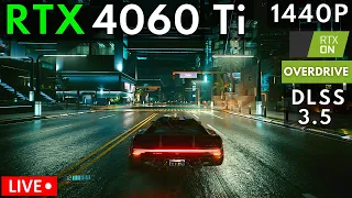 🔴 RTX 4060 Ti 16gb - Cyberpunk 2077 Phantom Liberty DLSS 3.5 | 1440p Ultra