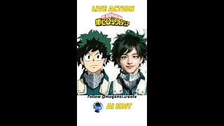 My hero academia Live action adaptation by AI