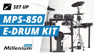 Set-up | MPS-850 | Millenium Drums